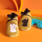 Chaussons ~ Chat couronné