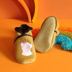 Chaussons ~ Chat couronné