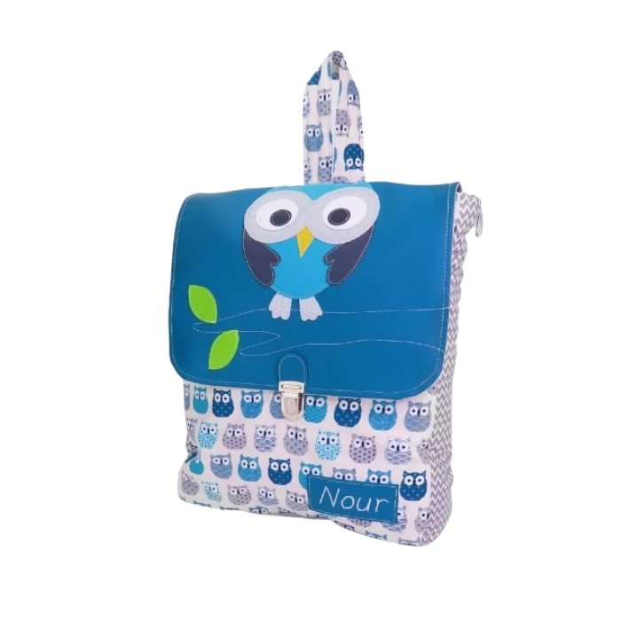 Sac "Maternelle" ~ Hibou