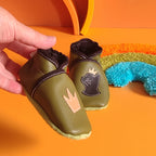 Chaussons ~ Chat & Couronne