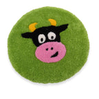Tapis tufté ~“Marguerite la vache” / disponible