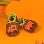 Chaussons ~ Tracteur & sa remorque