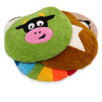 Tapis tufté ~“Marguerite la vache” / disponible
