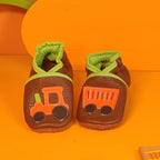 Chaussons ~ Tracteur & sa remorque