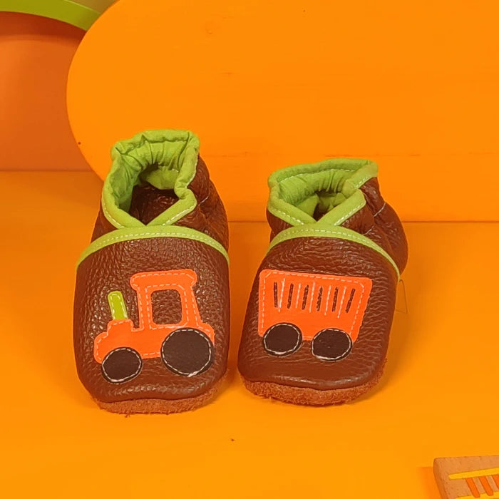 Chaussons ~ Tracteur & sa remorque