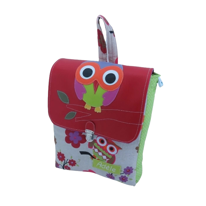 Sac "Maternelle" ~ Hibou