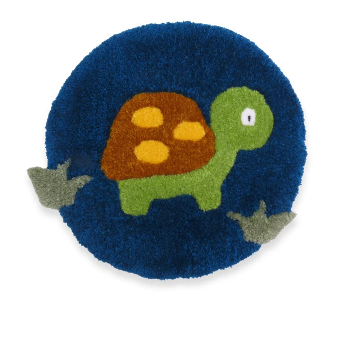 Tapis tufté ~Pim la tortue/ disponible