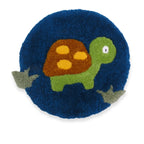 Tapis tufté ~Pim la tortue/ disponible