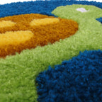 Tapis tufté ~Pim la tortue/ disponible