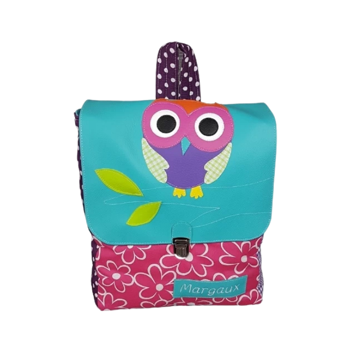 Sac "Maternelle" ~ Hibou