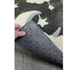 Tapis tufté ~“Lune et Nuages”