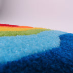 Tapis tufté ~ Arc en Ciel/ disponible