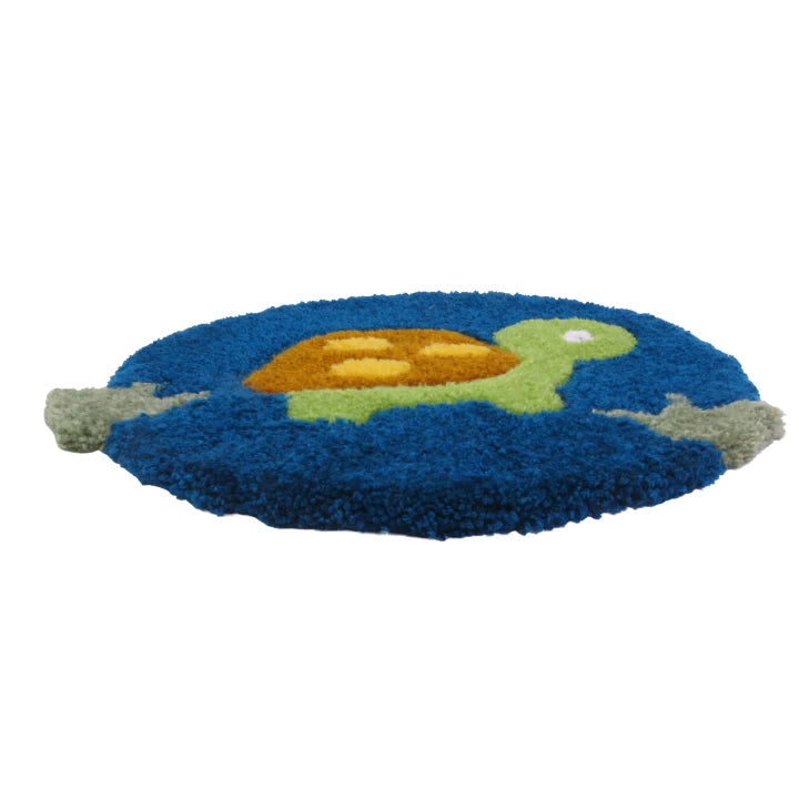 Tapis tufté ~Pim la tortue/ disponible