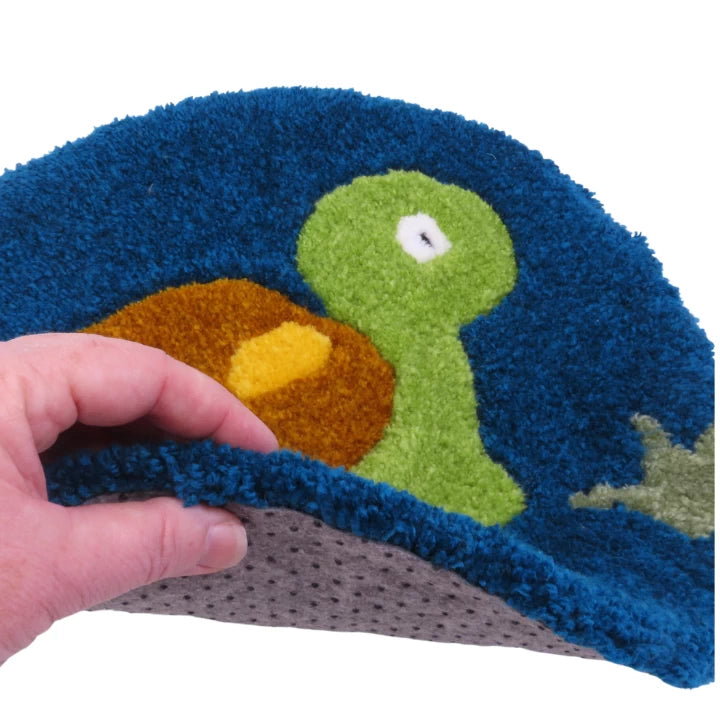 Tapis tufté ~Pim la tortue/ disponible