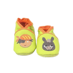 chaussons-cuir-souple-bebe-vert-anis-pirate-ane