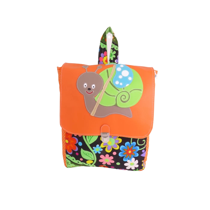 sac-maternelle-escargot-orange-enfant