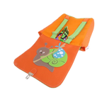 sac-maternelle-escargot-orange-ouvert