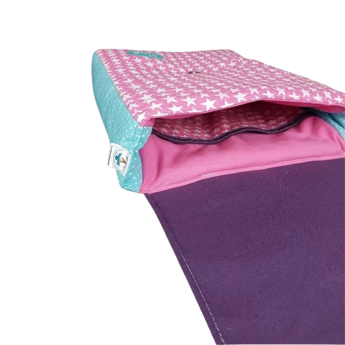 sac-maternelle-licorne-turquoise-rose-enfant-ouvert