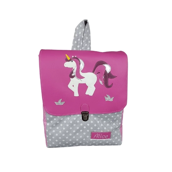 sac maternelle licorne