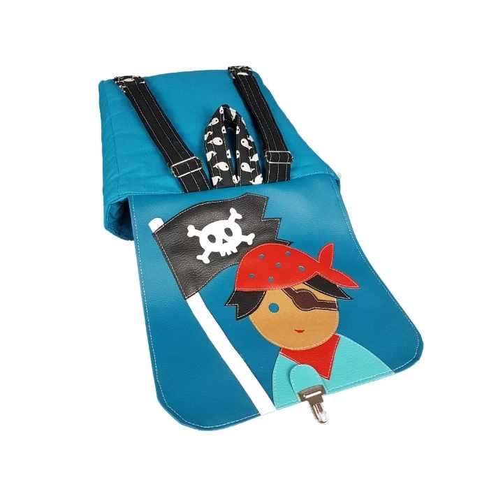 sac maternelle Pirate et drapeau