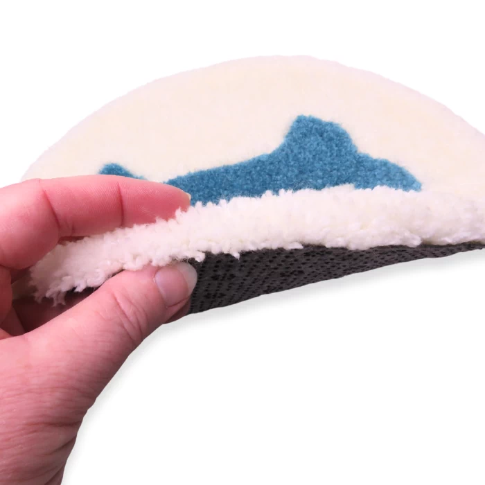 Tapis tufté, " Le chat René" / disponible