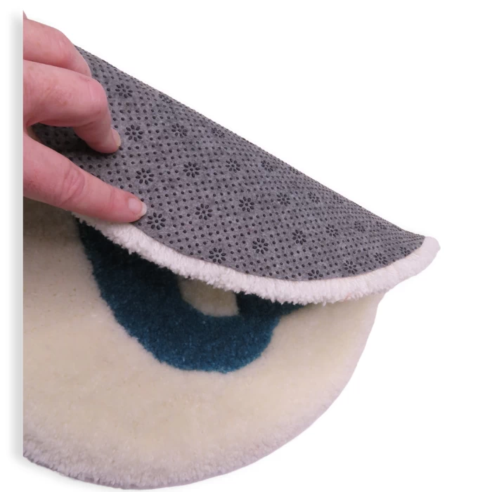 Tapis tufté, " Le chat René" / disponible