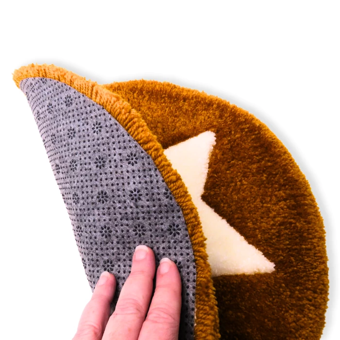 Tapis tufté, " Etoile"