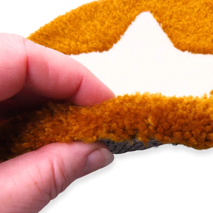 Tapis tufté, " Etoile"