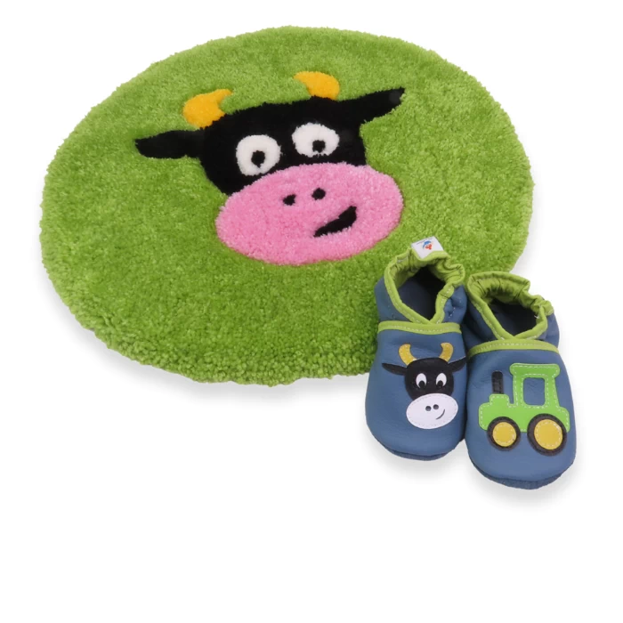 Tapis tufté, Marguerite la vache