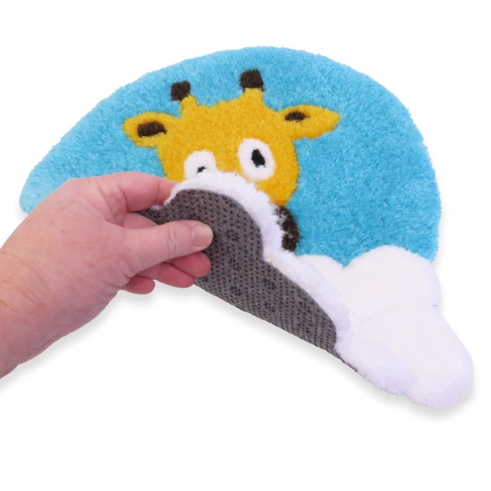 tapis tufté,turquoise, Giselle dans les nuages