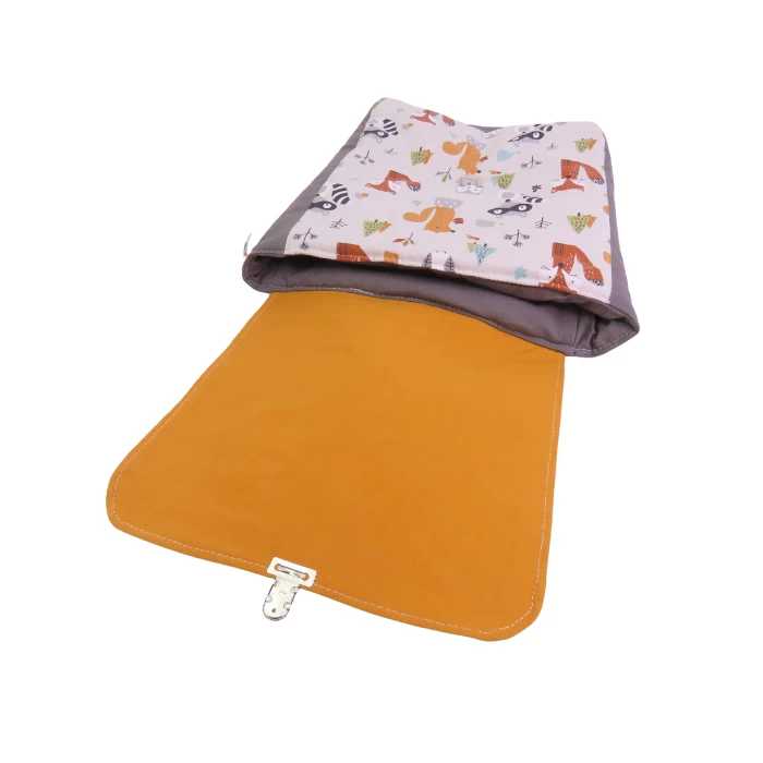 sac maternelle renard endormi