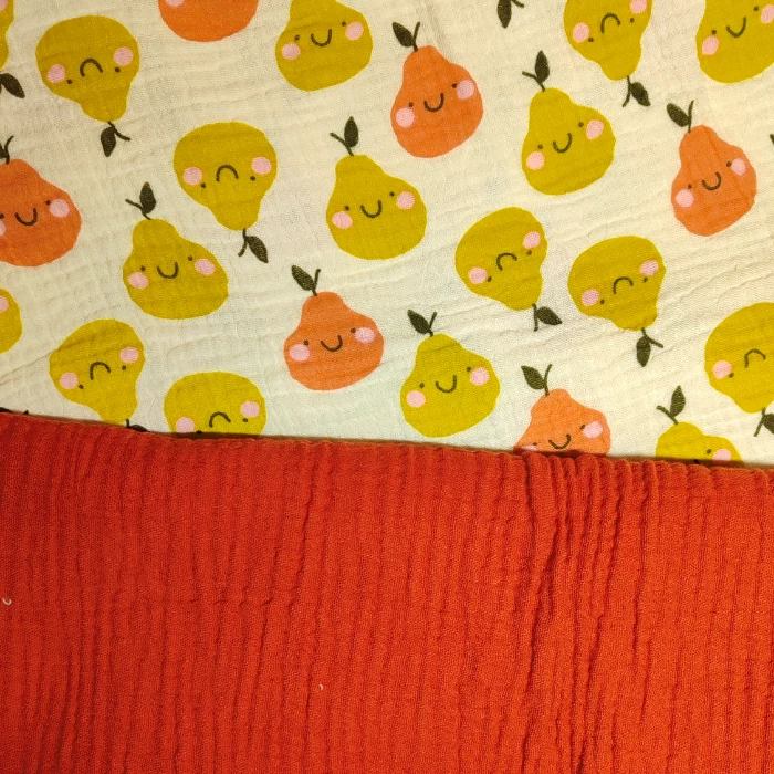 débarbouillettes double gaze multi-usages"